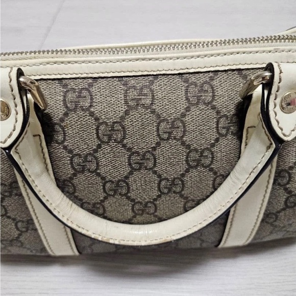 Gucci Brown and Cream Satchel - Picture 10 of 13